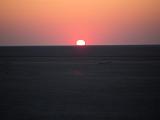 Africa 091 : Africa, Botswana, Landscape, Makgadikgadi, Nature, Salt Pan, Sunset